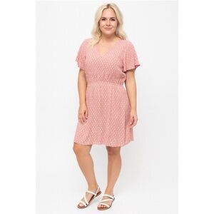 Market & Spruce Pink Mini Dress